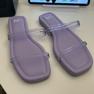 BP Purple Sandal Slides Size 7.5 Nordstrom Rack​